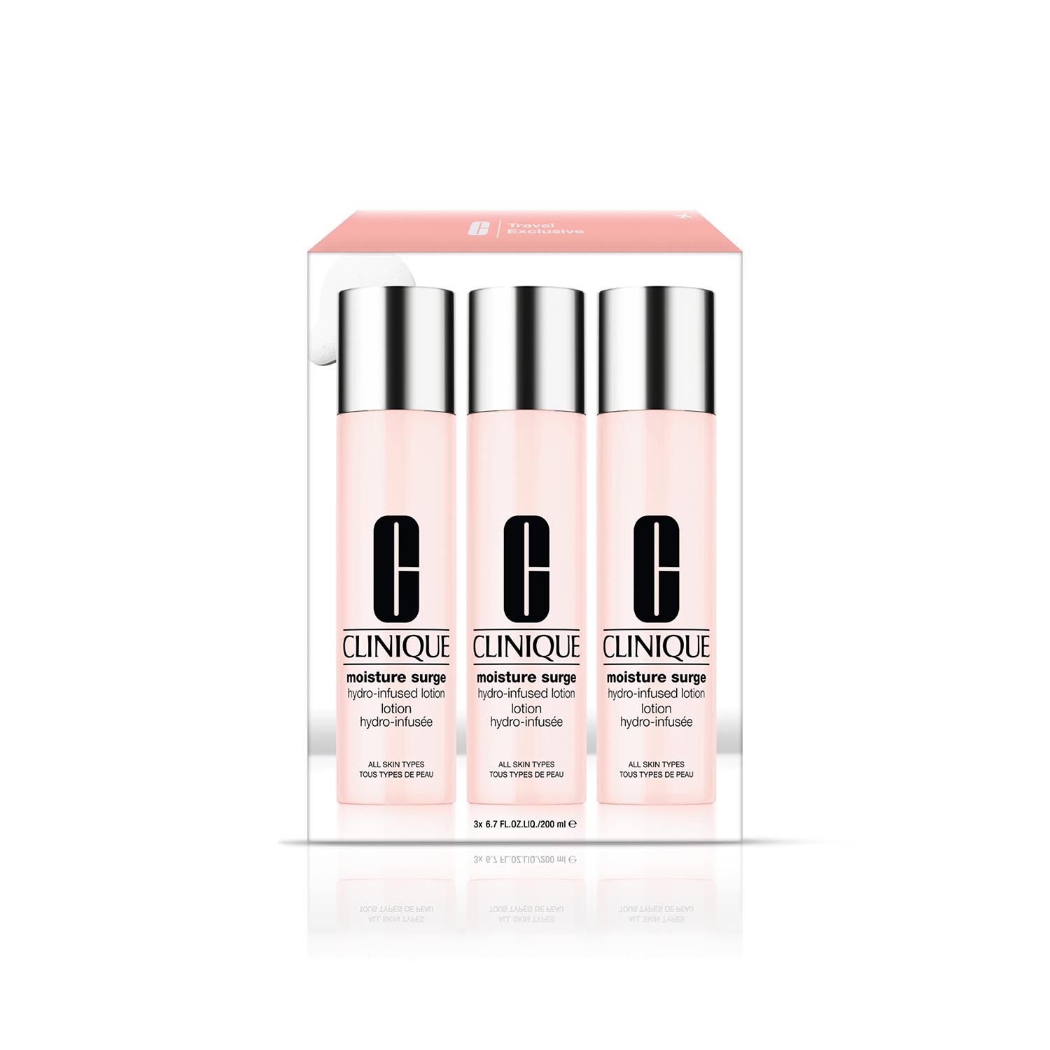 倩碧水磁场高保湿粉水三支装保湿舒缓