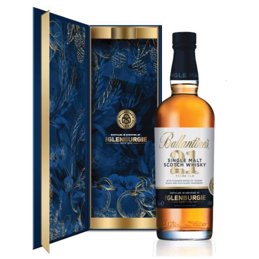 BALLANTINE'S 21YO SINGLE MALT GLENBURGIE