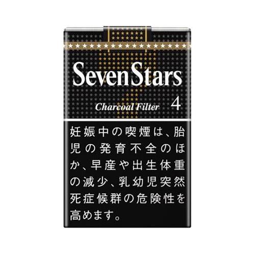 SEVEN STARS 4 SOFT PACK / Tar:4mg Nicotine:0.4mg