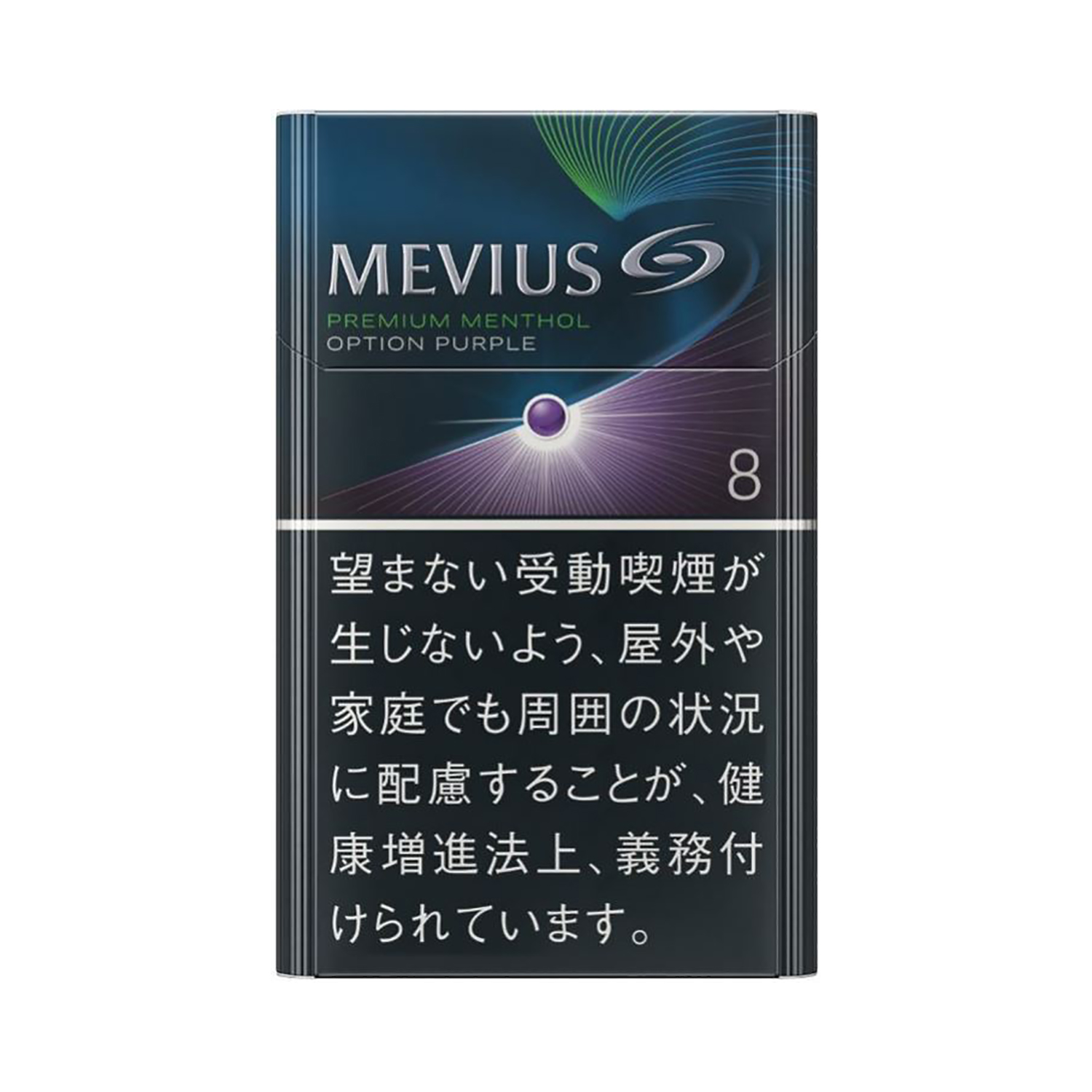 MEVIUS PREMIUM MENTHOL OPTION PURPLE 8 / Tar:8mg Nicotine:0.7mg