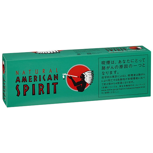 NATURAL AMERICAN SPIRIT MENTHOL LIGHT / Tar:9mg Nicotine:1.0mg
