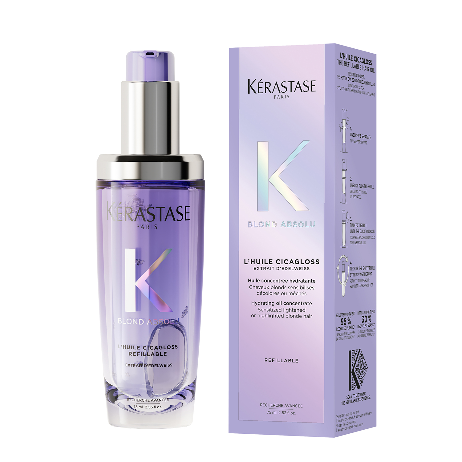 HUILE CICAGLOSS BLOND ABSOLU