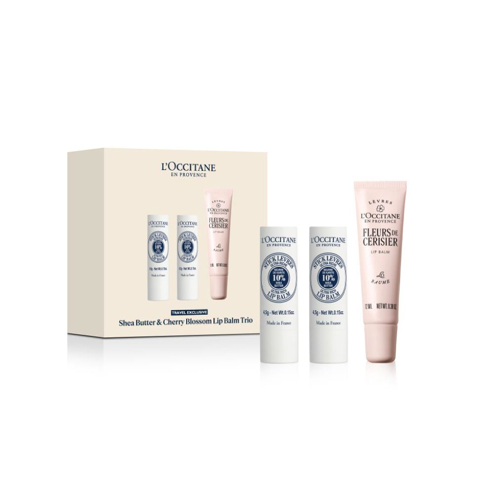 SHEA VELVETY & CB LIP BALM TRIO