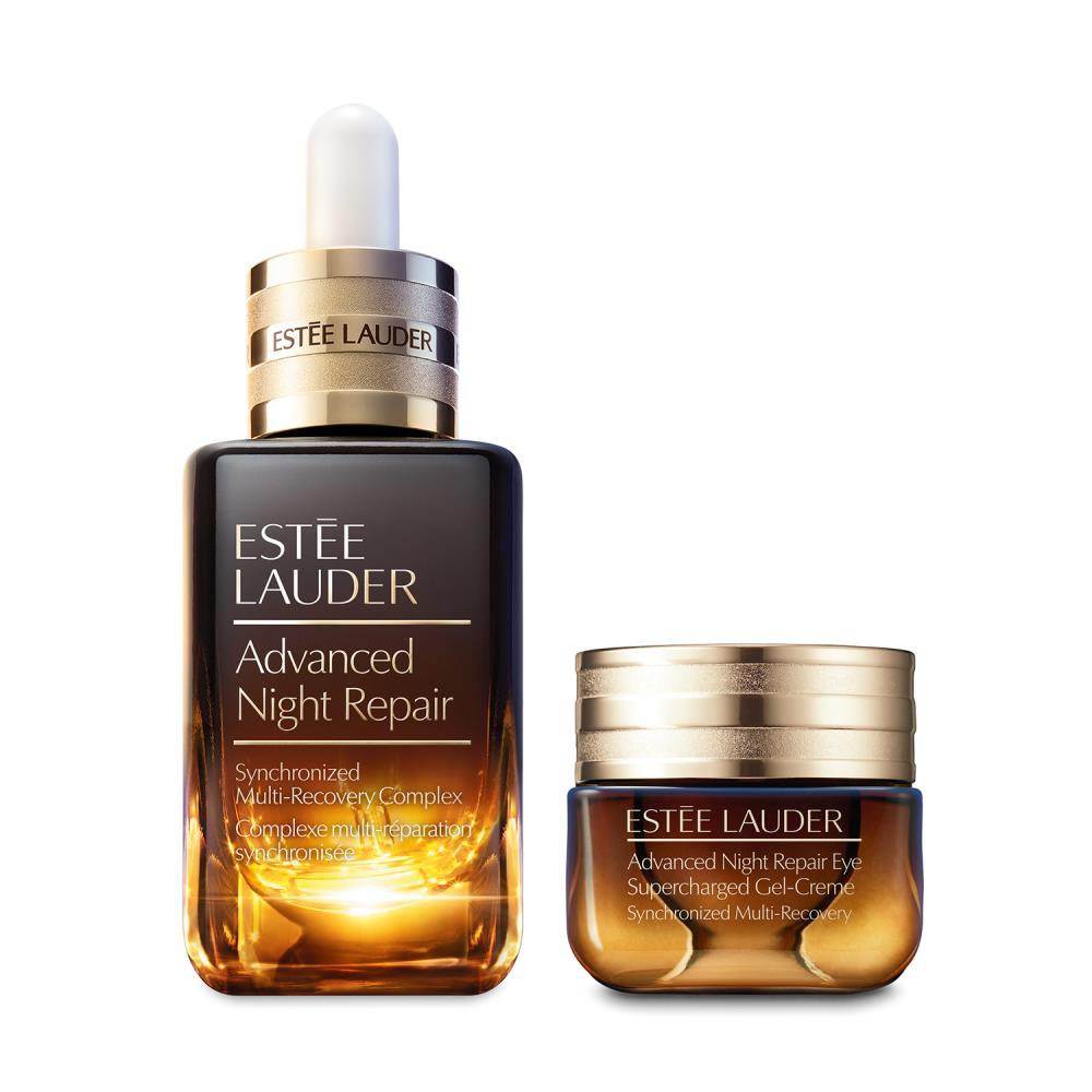 Advanced Night RepairFace Serum and Eye Supercharged Gel-Creme Set