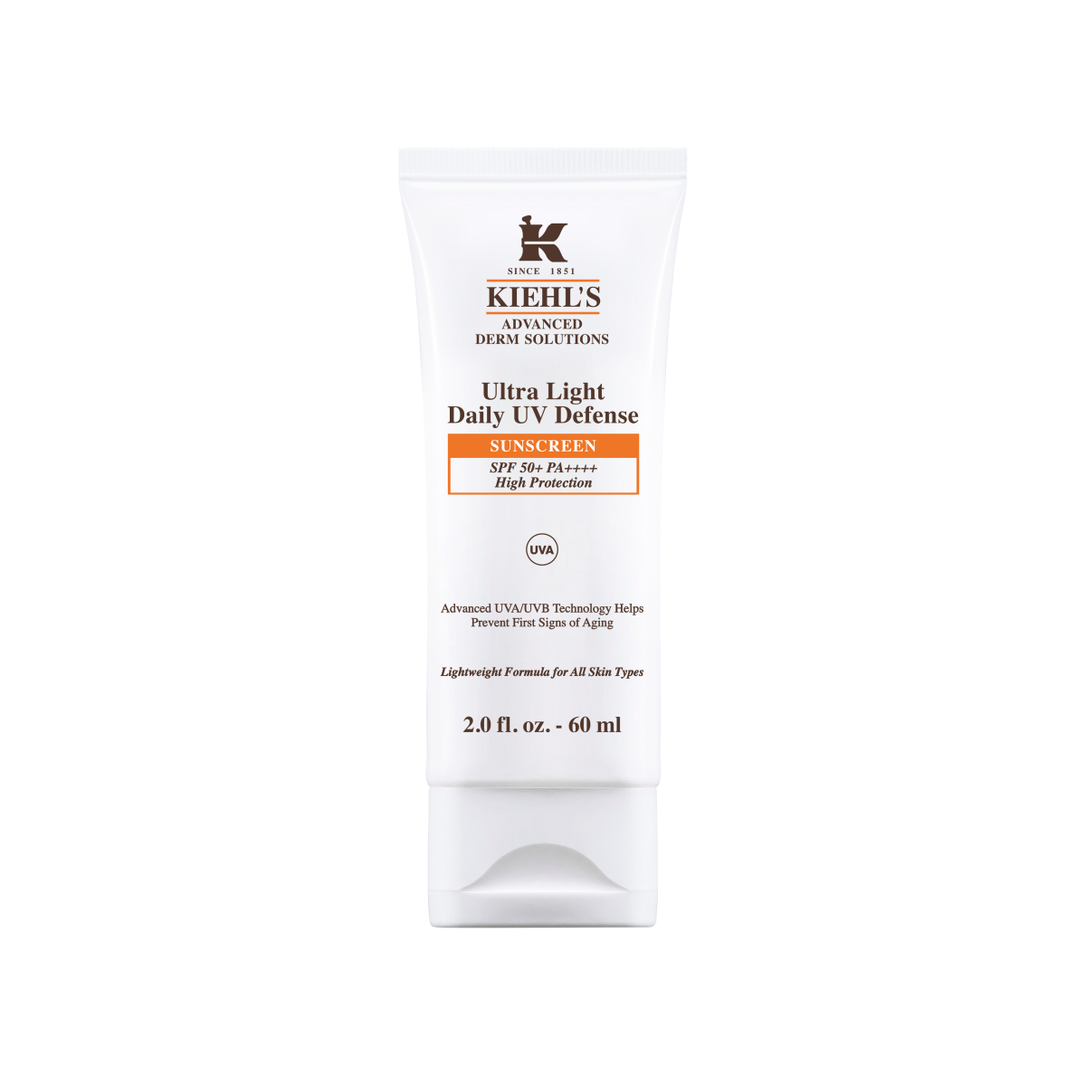 Kiehl's Ultra Light Daily UV Defense SPF50 PA++++ Anti-Pollution