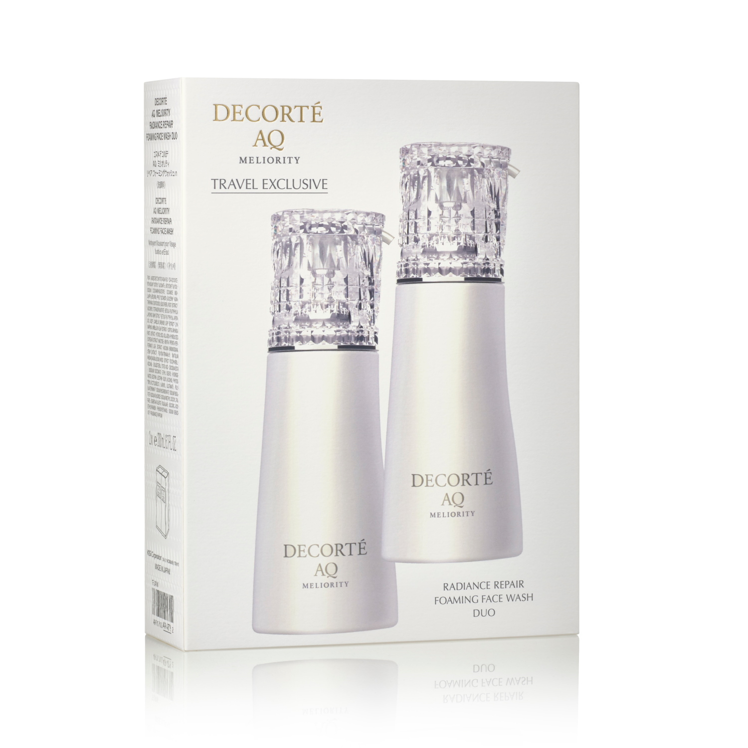 AQ MELIORITY RADIANCE REPAIR FOAMING FACE WASH DUO
