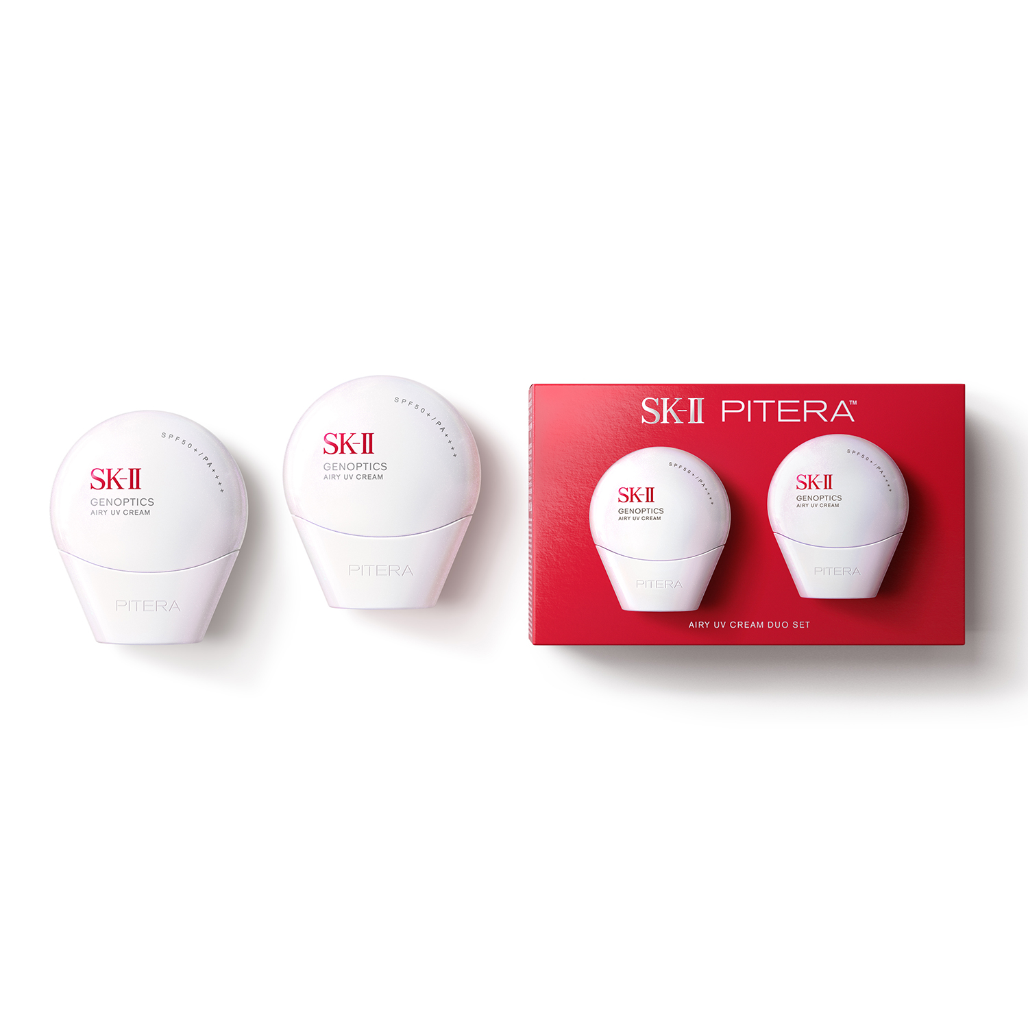 Airy UV Cream Duo Set