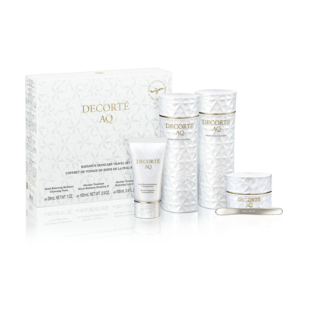 AQ RADIANCE SKINCARE TRAVEL SET