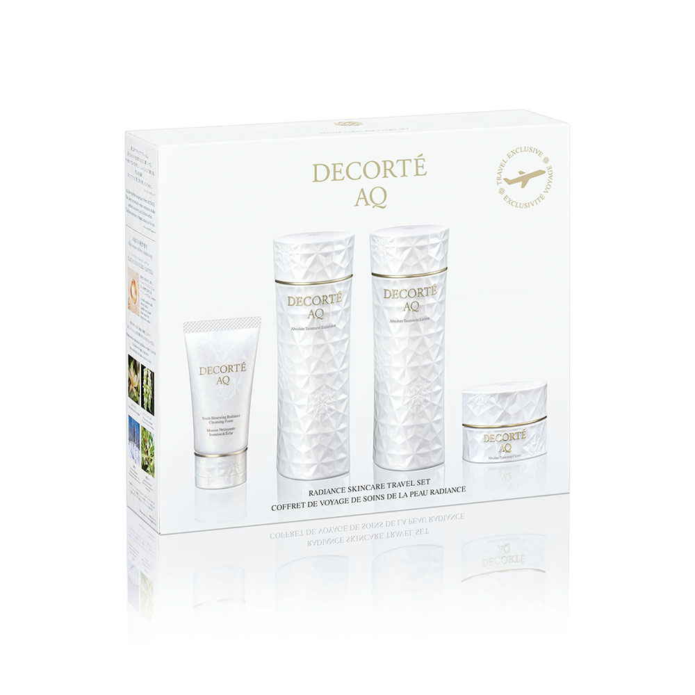 AQ RADIANCE SKINCARE TRAVEL SET