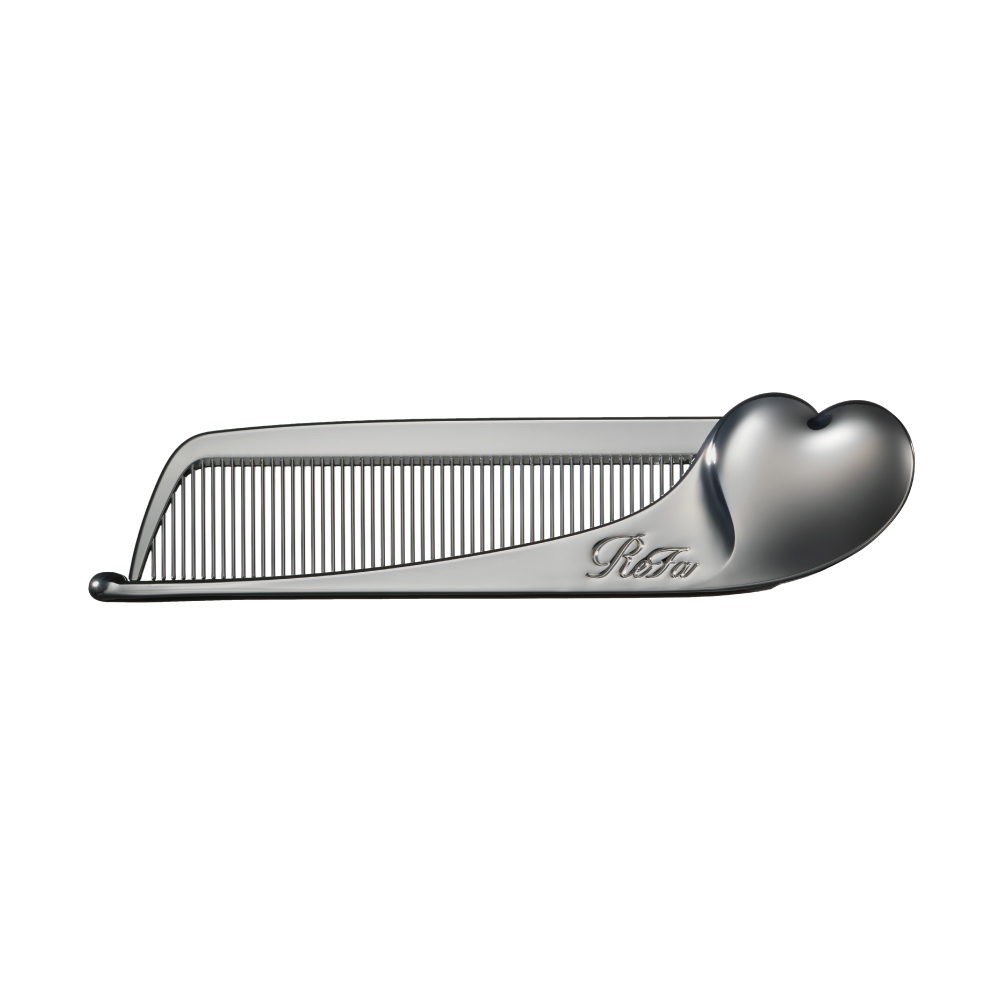 ReFa HEART COMB Aira CHROME