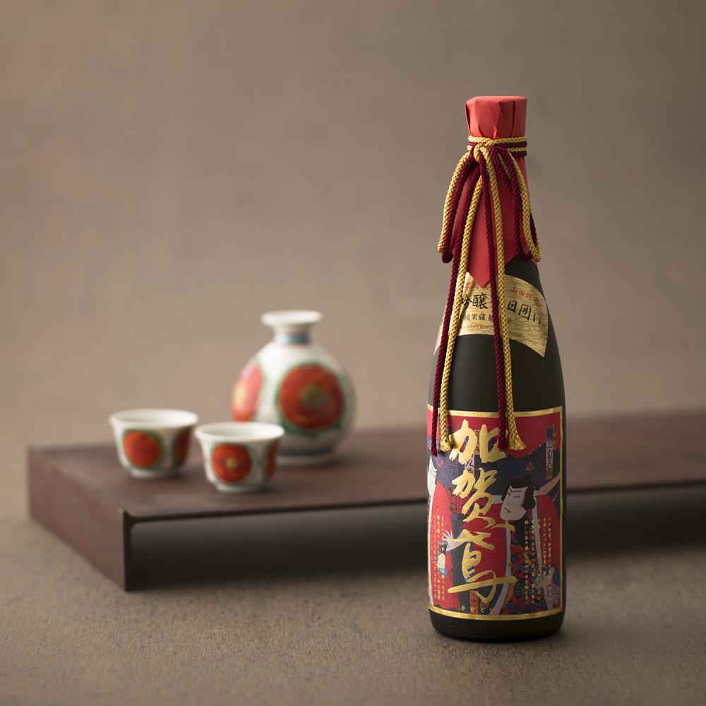 Kagatobi Junmai Daiginjo Sennichi-Kakoi Nishikie Label
