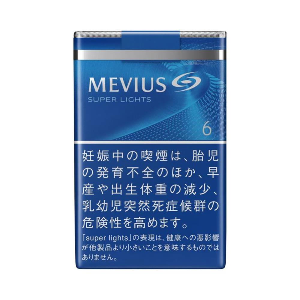 MEVIUS SUPER LIGHTS / Tar:6mg Nicotine:0.5mg