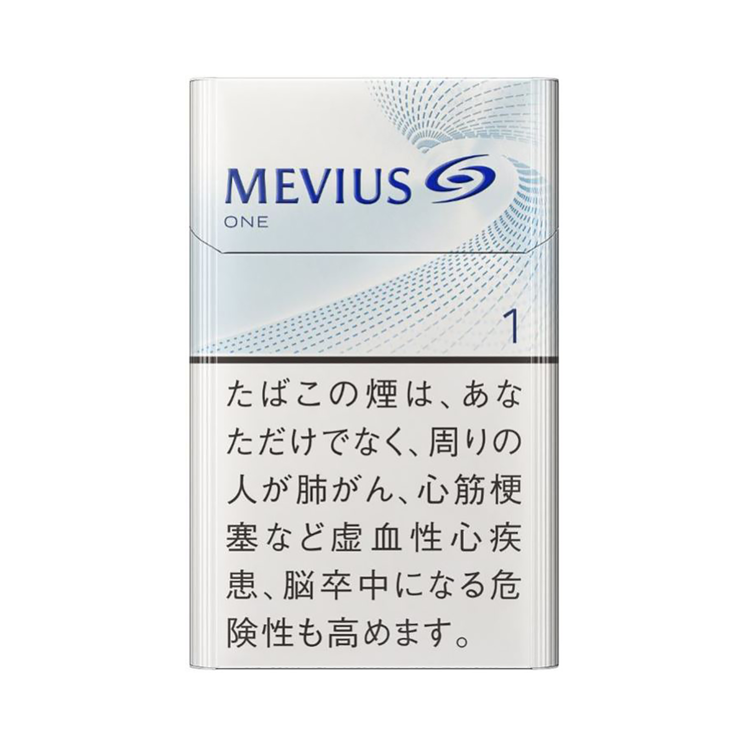 MEVIUS ONE KS BOX / Tar:1mg Nicotine:0.1mg