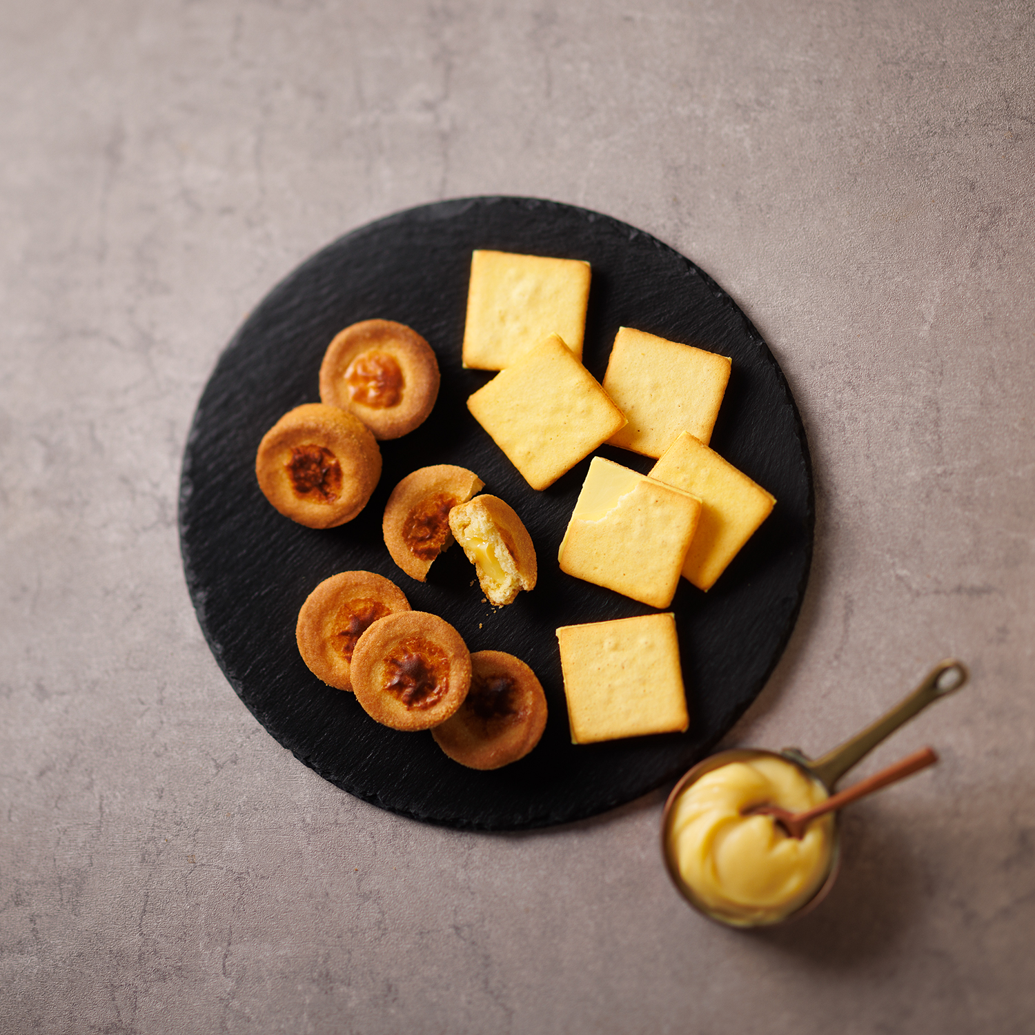 I Love Custard selection