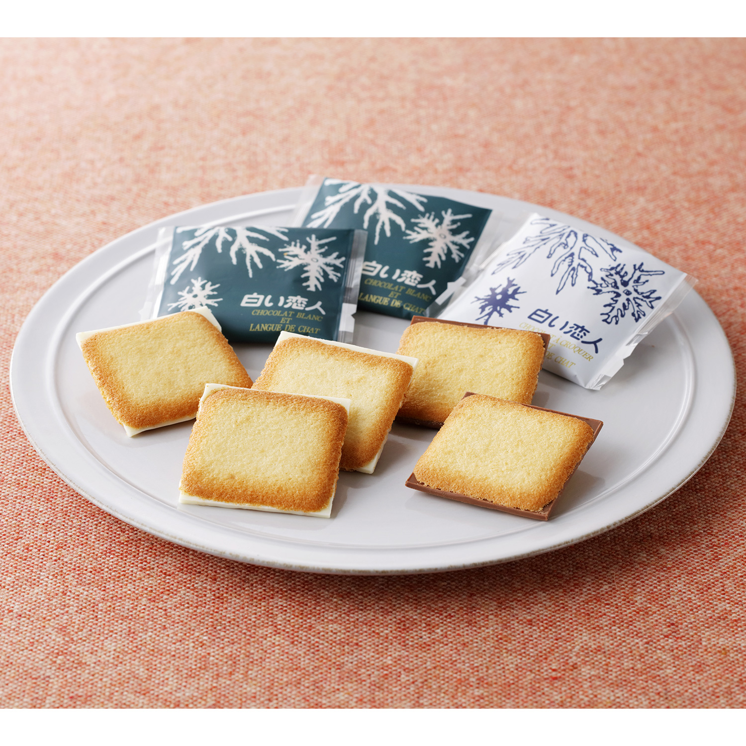 Shiroi Koibito (White chocolate 12 pcs & Milk chocolate12 pcs) [Not eligible for discounts]