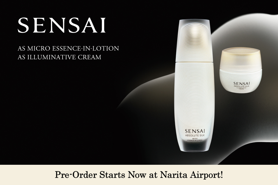SENSAI,Pre-Order Starts Now at Narita Airport