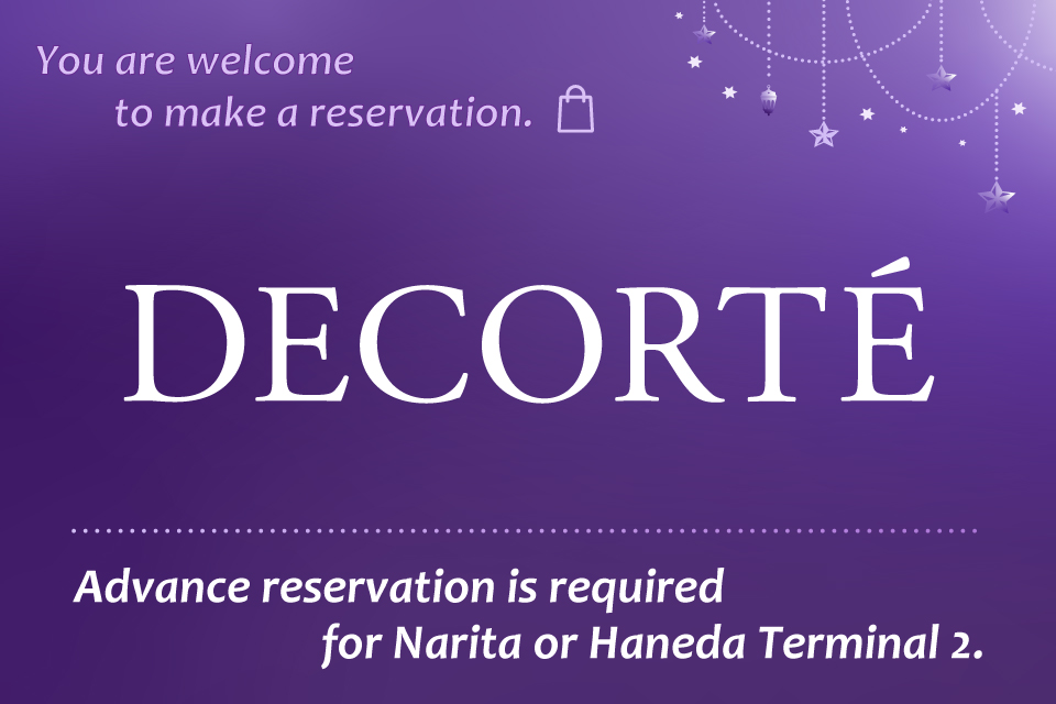 COSME DECORTE,make a reservation