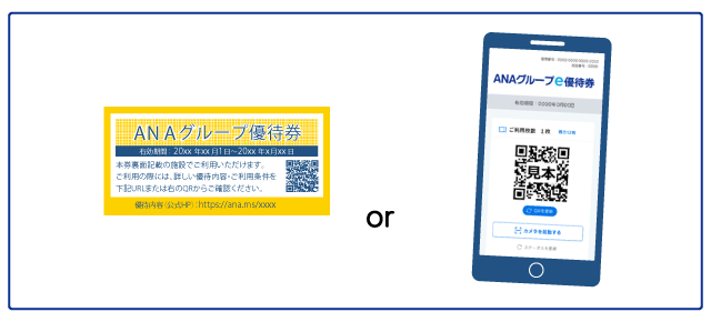 ANA Group shareholder coupon (10% discount)