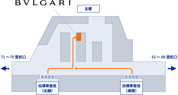 第2航站楼 地图