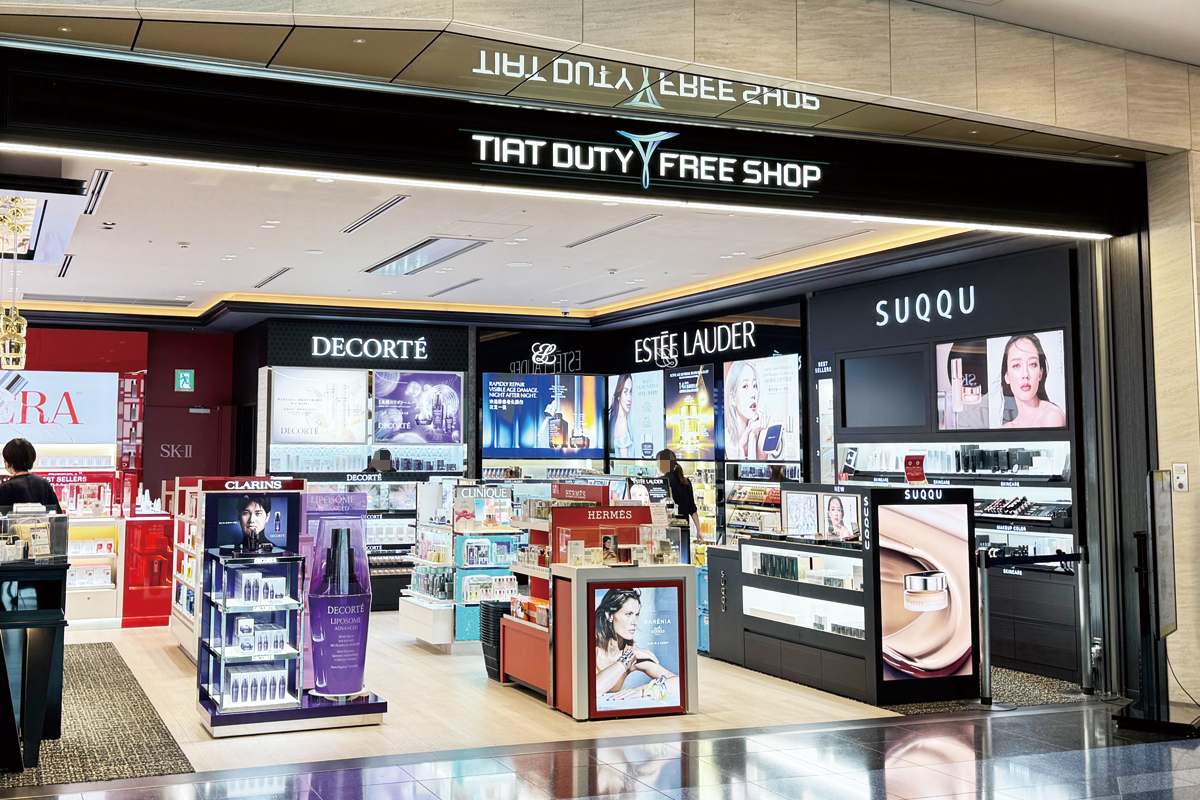 第3ターミナル  TIAT DUTY FREE SHOP SOUTH COSMETIC