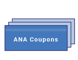 You can use various ANA coupons!