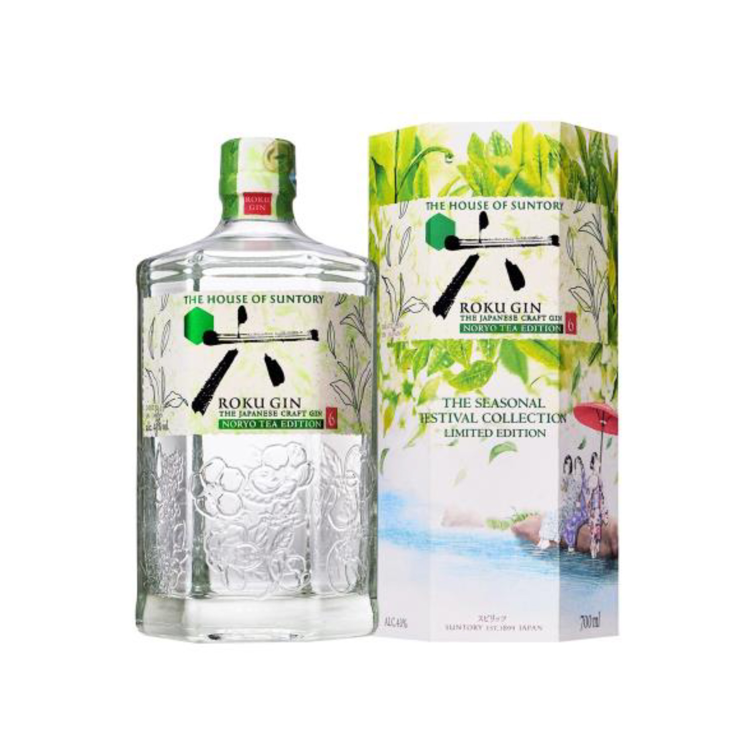 ジャパニーズクラフトジン ROKU〈六〉NORYO TEA EDITION