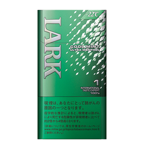 ラーク ウルトラ メンソール 100sボックス / タール:1mg ニコチン:0.1mg