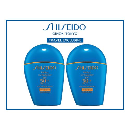 SHISEIDO サンケア パーフェクト UVプロテクション S 50ml×2 SHISEIDO / パーフェクト サン プロテクター ローション 50mlの