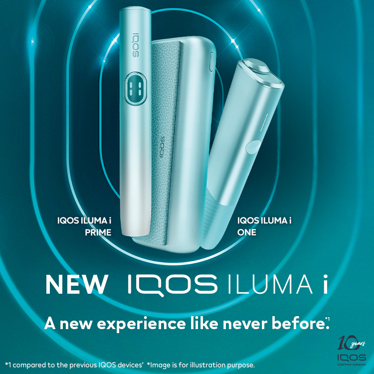 IQOS ILUMA i PRIME IQOS ILUMA i ONE Breeze blue