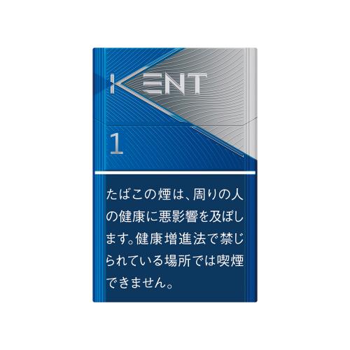 KENT 1 KS BOX / 焦油:1mg 尼古丁:0.1mg