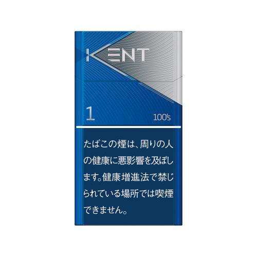 KENT 1 100S BOX / 焦油:1mg 尼古丁:0.1mg