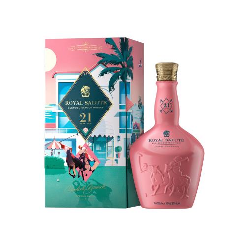 ROYAL SALUTE 21 YEARS OLD THE MIAMI POLO EDITION