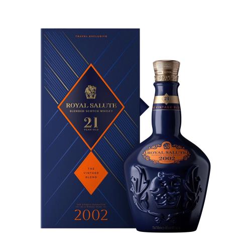 ROYAL SALUTE 21YEARS OLD THE VINTAGE BLEND 2002