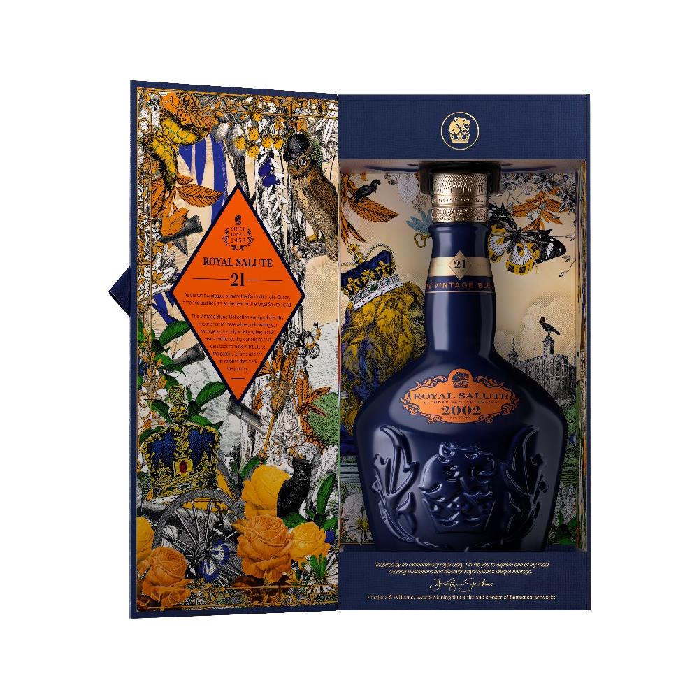 ROYAL SALUTE 21YEARS OLD THE VINTAGE BLEND 2002