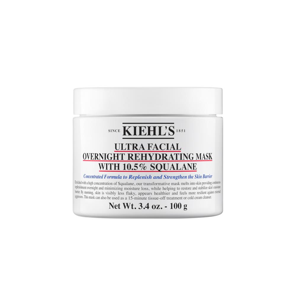 Kiehl's Ultra Facial Overnight Rehydrating Mask with 10.5% Squalane