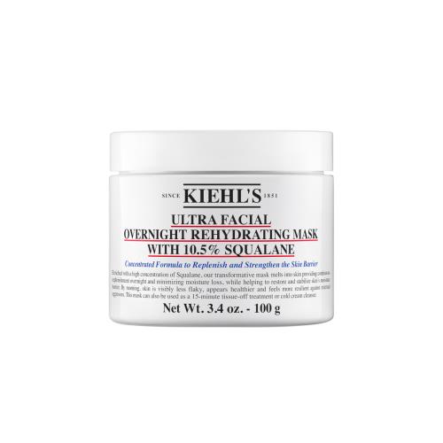 Kiehl's Ultra Facial Overnight Rehydrating Mask with 10.5% Squalane