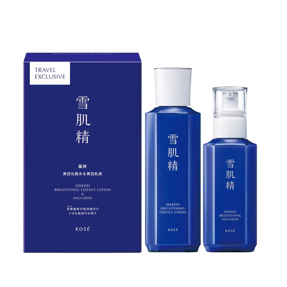 SEKKISEI BRIGHTENING ESSENCE LOTION & EMULSION