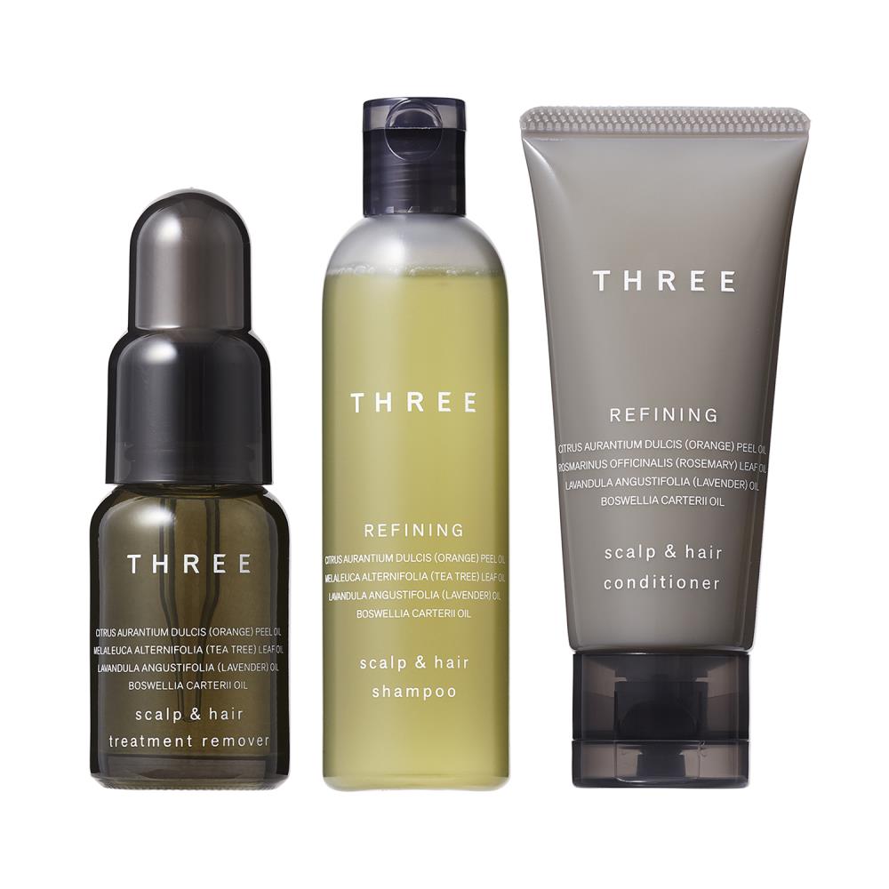 THREE Scalp & Hair Refining Treatment Oil R