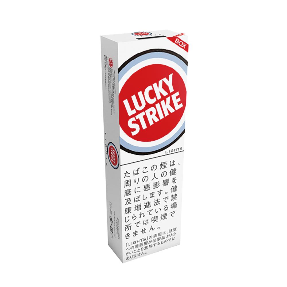 LUCKY STRIKE LIGHT BOX / Tar:6mg Nicotine:0.5mg