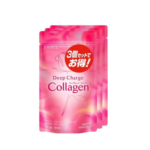 Deep Charge Collagen(tablet) (Economy set of 3 packets)