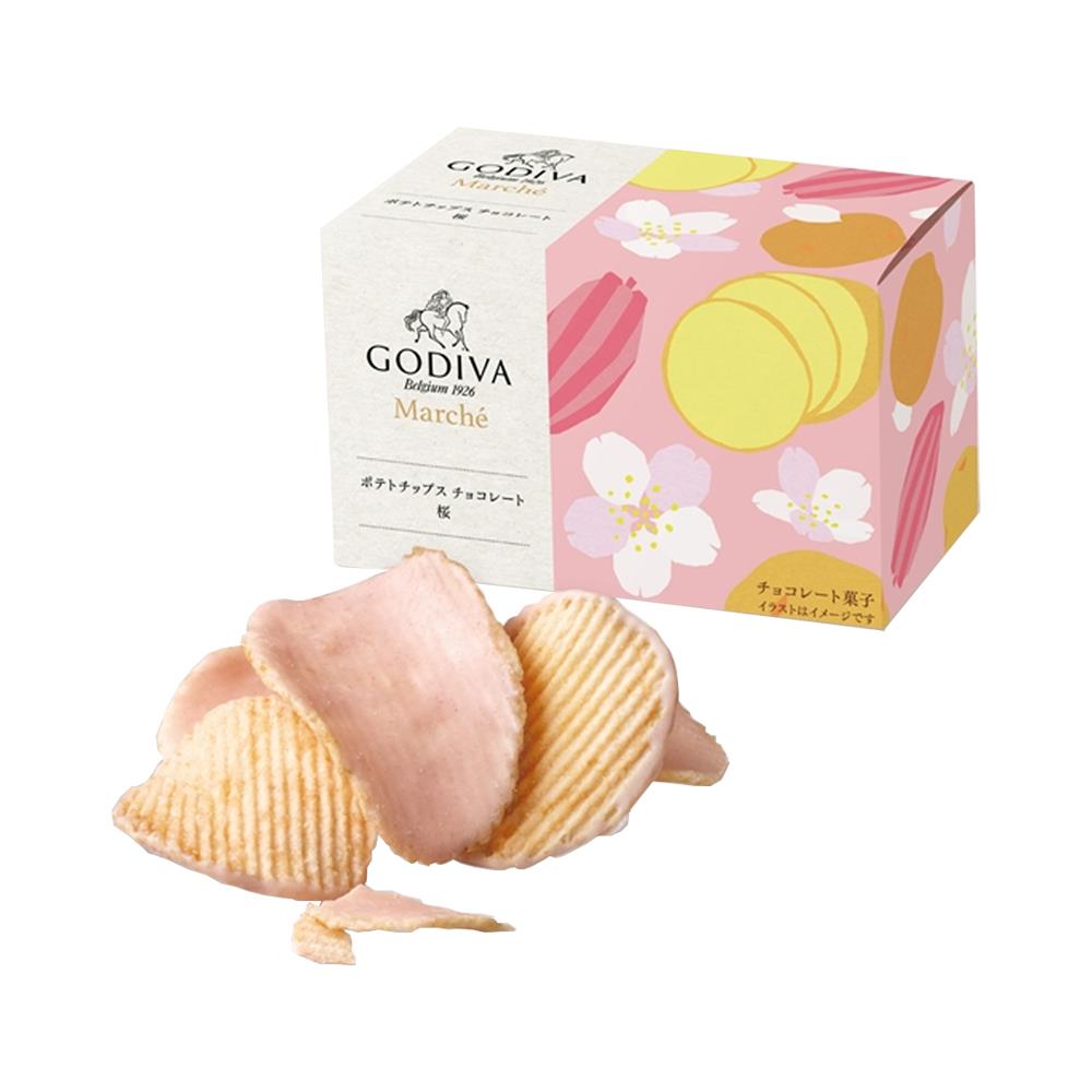 ポテトチップス チョコレート 桜