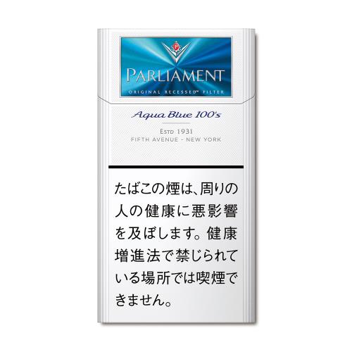 PARLIAMENT AQUA BLUE 100 BOX