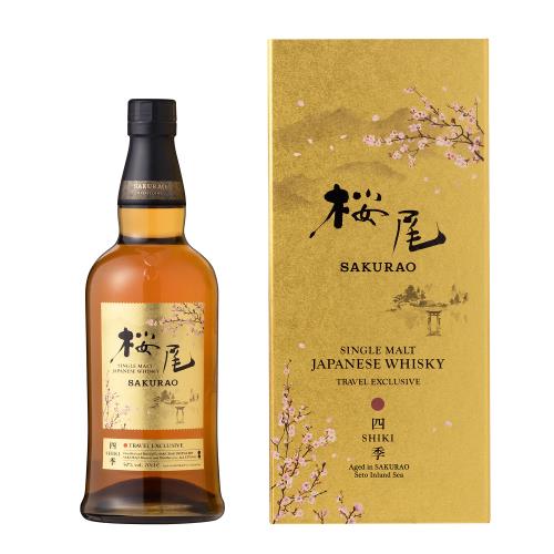シングルモルト ジャパニーズ ウイスキー桜尾 SHIKI TRAVELEXCLUSIVE
