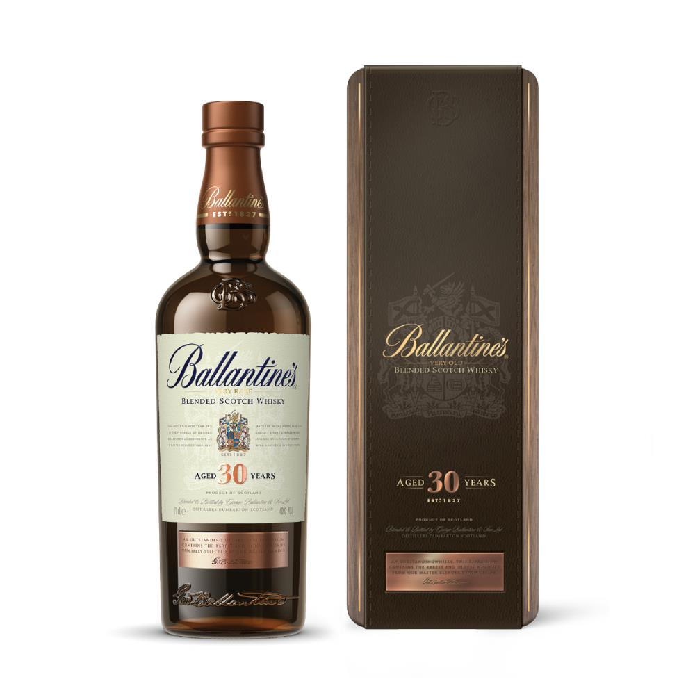 Ballantine aged 30 years blue label