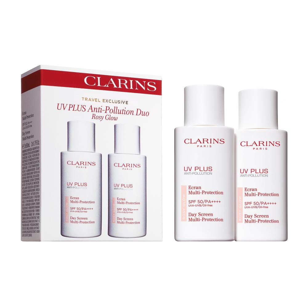 CLARINS UV-プラス マルチ デイスクリーン デュオN ロージーグロウ UV-プラス マルチ デイ スクリーン デュオ | ANA DUTY FREE SHOP