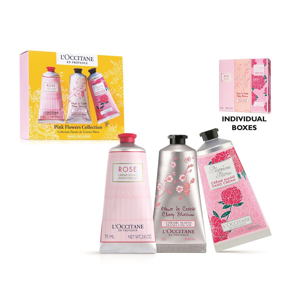 ピンクフラワー ハンドクリーム コレクション | ANA DUTY FREE SHOP