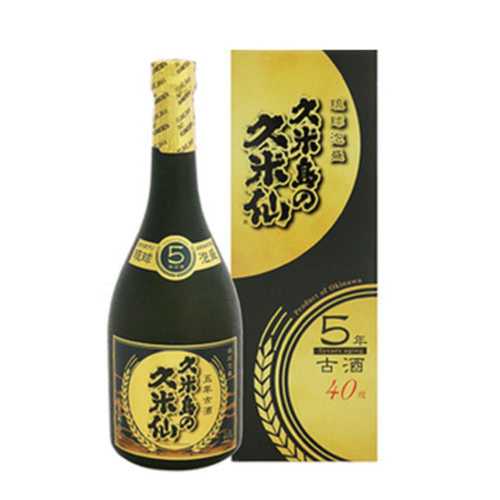 久米島の久米仙 ブラック 5年古酒40度 | ANA DUTY FREE SHOP
