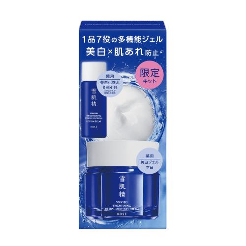 SEKKISEI　BRIGHTENING　HERBAL MULTI GEL CREAM KIT