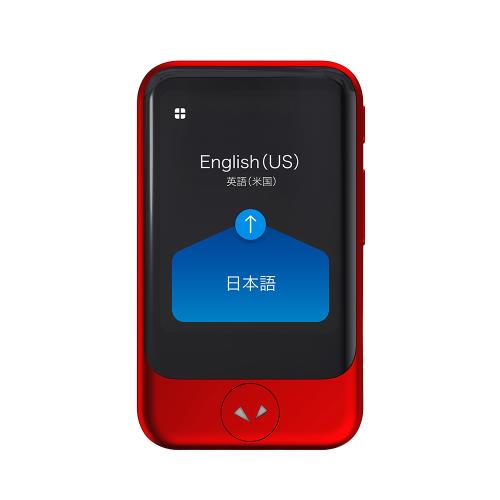 POCKETALK S 附全球通信資料流程量 (2年) 翻譯機 紅色