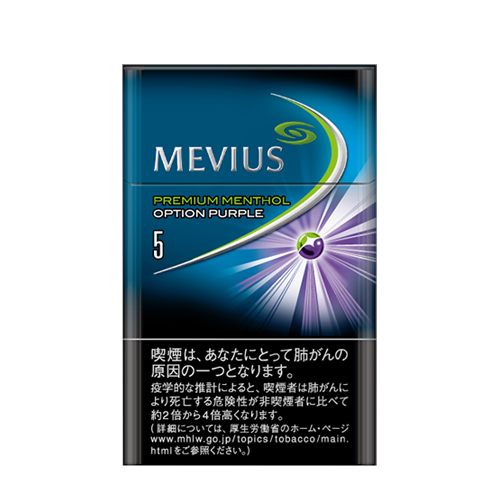 メビウス プレミアムメンソール オプション パープル 5